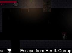 Escape from her corruption with bound feet tickling 😈