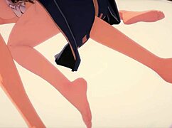 Intriguing Jean Hair-Downed in Genshin Impact 3D Cartoon