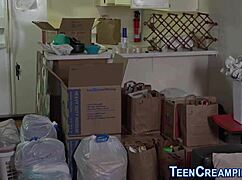 Skinny Young Redhead Babe in High Definition Masturbates Before Getting Hardcore Creampie