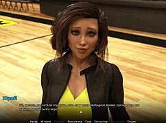 Why is the teacher diving into that muff in the hentai game