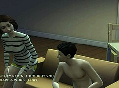 Stepmom Alone with Son in 3D Hentai Night