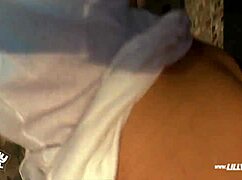 Fan fucks teen Lilly Lil in outdoor anal creampie with oil and hard domination.