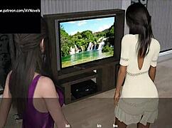 John Moves Into New House With Four Ladies