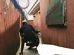 Hide and seek with neighbor's daughter turns taboo. Sex ensues in homemade setting.