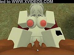 Cute milf jumps cock with femdom