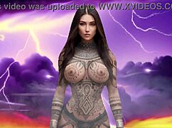 Big Bouncy Tits And Jiggly Ass In Cute 3D Cartoon Outfit