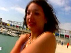 French Slut Orgasms With Older Cock In Ass