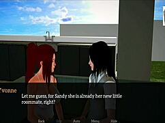 Redhead Amateur's Heart Pounds in Family Game Night Passion