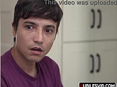 aria valencia and lolly dames in family swap, sucking big tits