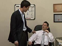Horny Gay Workers Fuck In Office