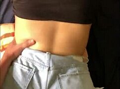 this real amateur teen has a perfect ass getting doggystyled hard