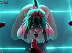 Watch Kiriko Get Her Face Fucked by Yeero in This Intense Anime Gangbang?