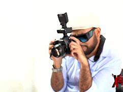 She deepthroats with her huge redhead tits in sensual casting