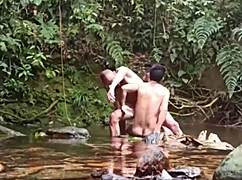 Man, gay orgy by the river in Brazil was insane!