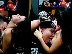 Ruan And Everton Suck Natasha's Tits