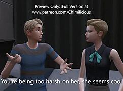 Wild Threesome With My Girlfriend And Her Hot Stepmom