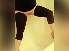 Pissing in the shower and talking dirty version 2