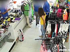 Dark Haired Teen Feels Intense Pleasure