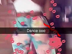 Bold Ebony Babe Maps Her Bigger Ass and Tits