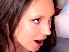 Perfect Nymphos Bang Football Player in Superbowl Threesome