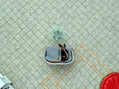 Milf gets busted masturbating with big cock!