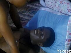 Yakee enjoys sensual encounter with huge partner