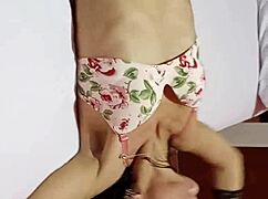 University student gives sensual dance before getting fucked