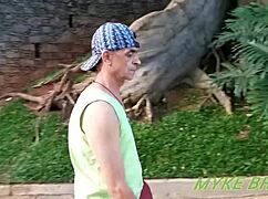 Intriguing morena massage with myke brazil