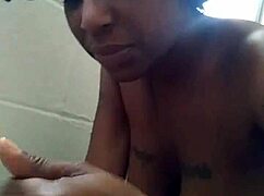 Harley says, 'I love sucking this big black cock!'