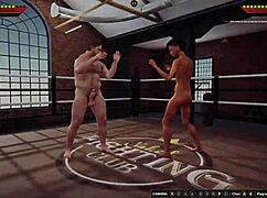 ethan vs meigui ii naked wrestling with blowjobs