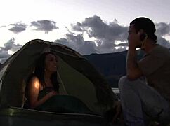 colombian lesbian sex at the camp with latinas