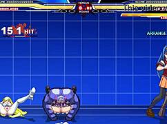 Kuromaru Battles Arcana Heart in Intense Anime Showdown