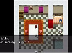 My friends return to the room using piercings in erotic places!