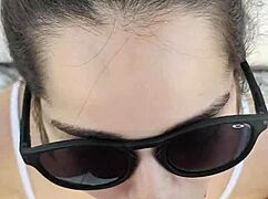 Oh, It's So Hot At Home That Debora Wants To Give A Deepthroat Blowjob And Fuck Doggy Style Outdoors!