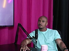 Blonde in sheer red lingerie gets pussy licked and gives blowjob to guest with impregnation fetish - lucas ferraz