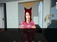 My New Family 26 Features Blonde Redhead Cartoon Adventures With Small Tits