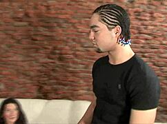 Milf Wife Deepthroats While Cuckold Husband Watches Her Big Tits Bounce