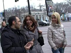 Dirty Blonde Anny Picked Up for Intense Ass Fucking in Prague