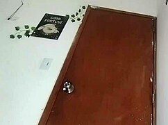 The latina beauty had sex with the delivery guy and begged for his cum in her ass.