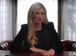 milfy principal ellie scolds, you naughty student, learn your place!