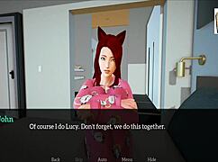 My New Family 26 Features Blonde Redhead Cartoon Adventures With Small Tits