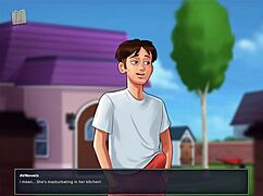 Summertime saga episode 70 in anime style