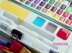 Khloe Kingsley and Syren De Mer fuck nihilistic teen hard