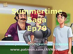 Summertime saga episode 70 in anime style