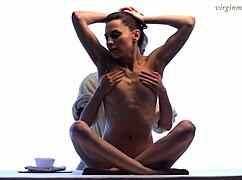 Little tight virgin pussy teen 18+ vika gets massaged seductively