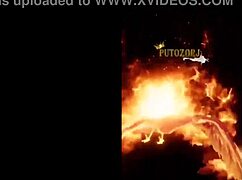 Putozorj Shares Newbie in Bareback Gangbang with Three Partners.