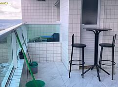 i hired a naughty maid who wears tiny shorts, her ass drives me wild with desire