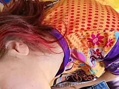 Skinny Young Girl Next Door Gives Sloppy Head and Swallows Cum from Monster Cock.