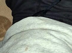 gay man relaxes at home