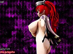 Big Tits Honolulu Shaking Boobs in 3D Cartoon